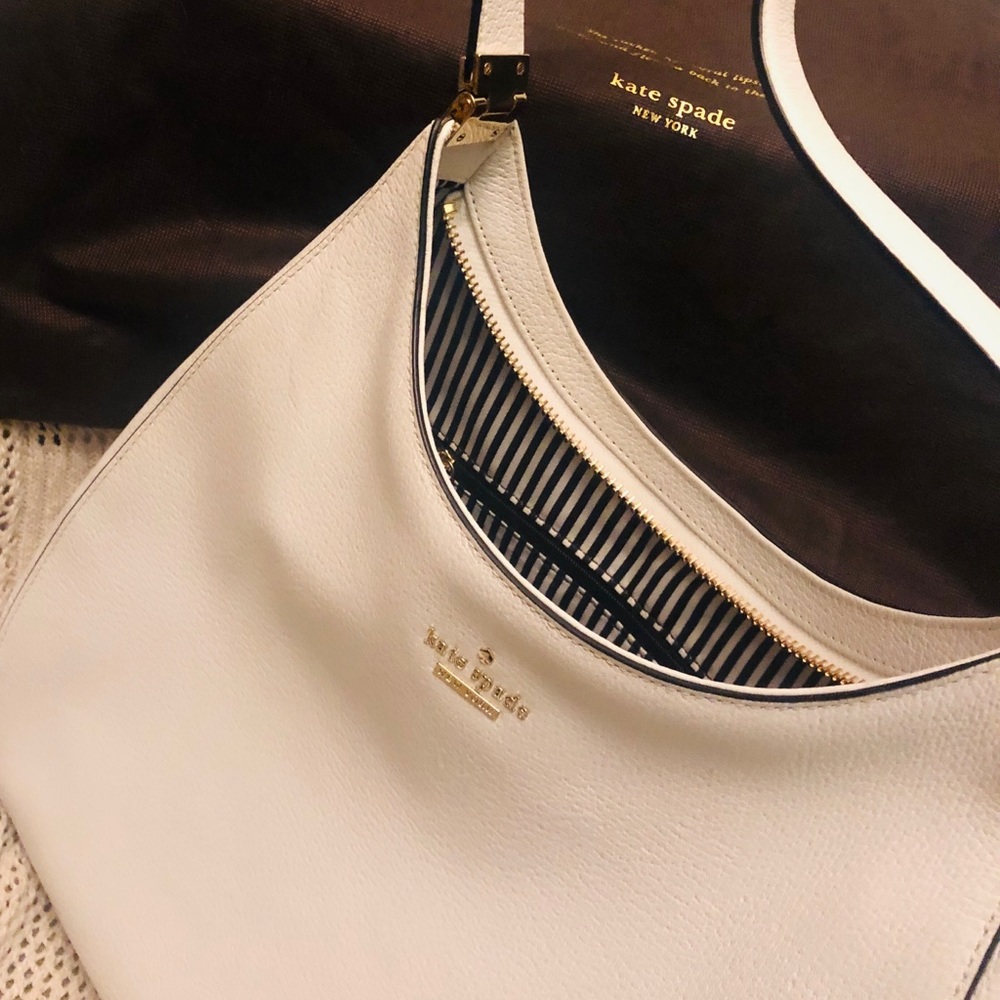Kate Spade White Leather Handbag